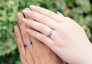 色で結婚指輪を選べる？個性を活かした結婚指輪
