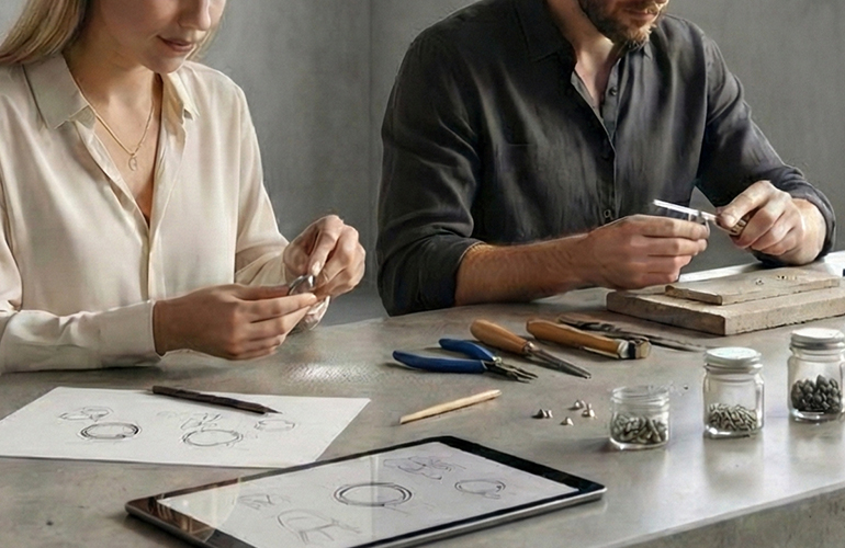 手作り結婚指輪